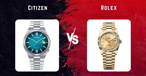 citizen rolex looking watch|citizen vs rolex models.